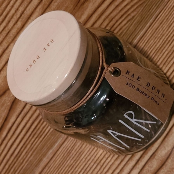 Rae Dunn Hair Pins Jar - Picture 3 of 4